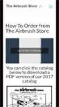 Mobile Screenshot of airbrushstore.com